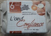 Oeufs De Poule Confiance Frais, Gros x6