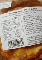Escargotine Poulet Curry