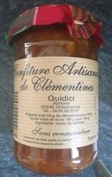 Confiture artisanale de clémentines