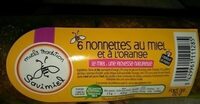 6 nonnettes au miel et à l'orange