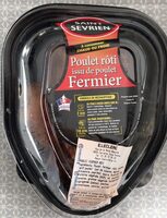 Poulet roti fermier