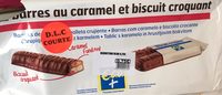 Barres au caramel façon twix