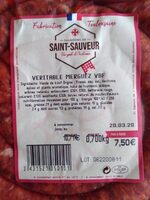 VEritable merguez VBF