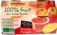 Purée 100% fruit Pomme Mangue