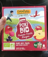 Poki Bio Pomme Fruits Rouges