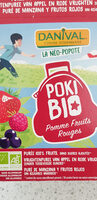 Pokibio - Purée Pomme Fruits Rouges 100% Fruit Bio