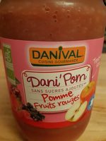 Dani'Pom Pomme - Fruits rouges