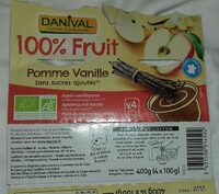 Purée de fruits sans sucres ajoutés