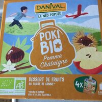 Poki Bio pomme châtaigne