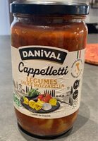Cappelletti légumes sauce mozzarella