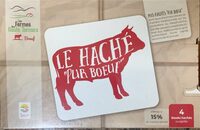 Le haché « pur boeuf »
