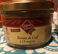 Terrine de cerf à l'Armagnac