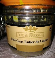 Foie gras entier de canard