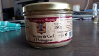Terrine de cerf à l'armagnac
