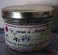 Terrine De Sanglier Au Genièvre, 180 Grammes