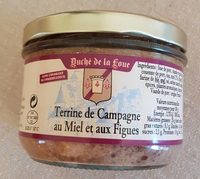 Terrine de Campagne au miel et aux figues