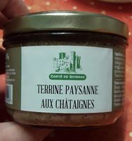 Terrine paysanne aux châtaignes