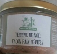 Terrine de noël façon pain d'épices