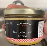 Bloc de foie gras de pato