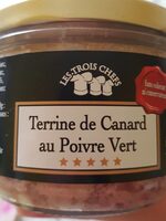 Terrine de canard au poivre vert