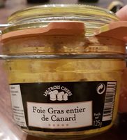 Foie gras entier de canard