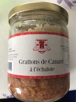 Grattons de Canard à l'échalote