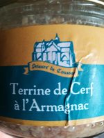 Terrine de cerf à l'armagnac
