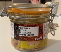 Foie gras entier de canard du sud ouest