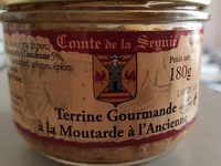 Terrine gourmande à la moutarde à l'ancienne
