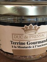 Terrine gourmande à la moutarde à l'ancienne