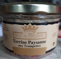 Terrine paysanne aux trompettes