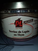 Terrine de lapin au thym