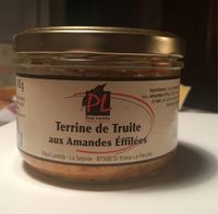 Terrine de truite aux amandes effilées