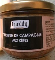 Terrine de campagne aux cepes