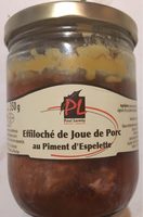 Effiloché de joue de porc