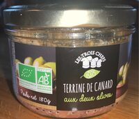 Terrine de canard aux deux olives