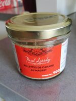 Rillettes de canard au magret