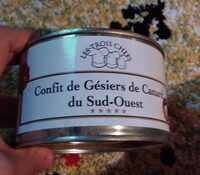 Confit de Gésiers de canard du Sud-Ouest