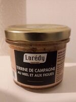 Terrine de campagne au miel et aux figues