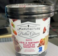 Pate à tartiner eclats de noisettes x2