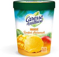 Sorbet plein fruit à la mangue