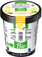 Sorbet plein fruit au citron Bio