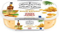 Crème glacée Rhum Raisins