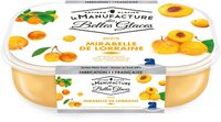 Sorbet plein fruit à la mirabelle de Lorraine