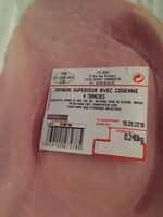 Jambon supérieur avec couenne
