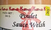Poulet sauce welsh