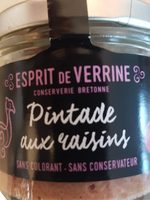 Pintade aux raisins