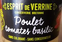 Terrine de poulet tomates basilic