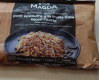 Petit épeautre à la truffe d'été façon risotto