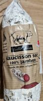 Saucisson sec 100% jambon